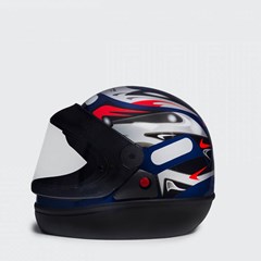CAPACETE SAN MARINO AUT 60 AZUL