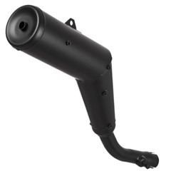 ESCAPAMENTO XLR 125 MOD ORIG TORK PRETO