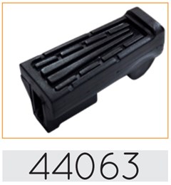 BORRACHA PEDAL DIANT YBR AT 01 MOTOB PAR