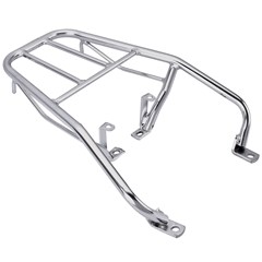 BAGAGEIRO BIZ 125 CROMADO TORK 