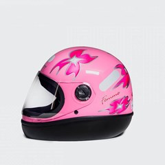 CAPACETE F1R 58 ROSA FEMME
