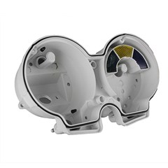 CARCACA INT PAINEL FAN 125 05/08 BCA TRI