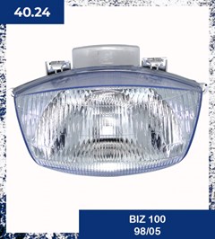 BLOCO OTICO BIZ100 PLASMOTO