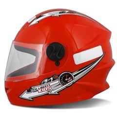 CAPACETE TORK LIBERTY FOUR INFAN 54VERM