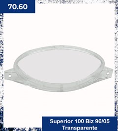 LENTE SUP PAINEL BIZ 100 PLASMOTO