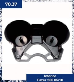 CARCACA INF PAINEL FAZER 250 PLASMOTO