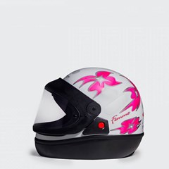 CAPACETE SAN MARINO AUT 56 BRANCO (FEMININO)