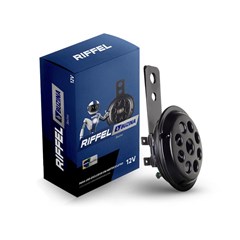 BUZINA 12V PRETA RIFFEL