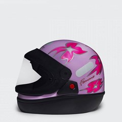 CAPACETE SAN MARINO AUT 56 LILAS (FEMININO)