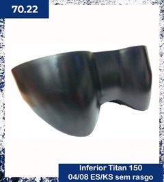 CARCACA INF PAINEL TIT150 PLASMOTO