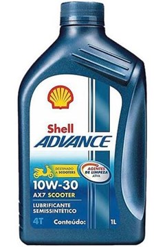 OLEO 4T 10W30 SEMISSINTETICO AX7 SHELL
