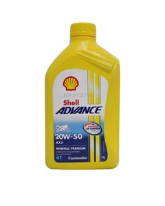 OLEO 4T 20W50 SHELL(LITRO) EMBAL AMARE