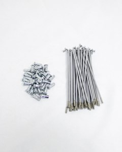 RAIO DIANT BIZ100/125 DDL 3.2MM CROMADO