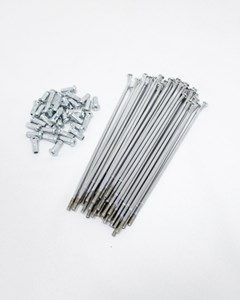 RAIO TRAS XRE300 4MM DDL ORIG CROM(JG/36
