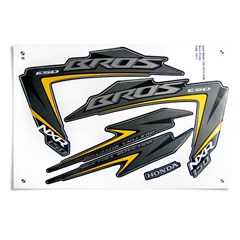 JG FAIXA NXR150 BROS 2012 ESD PRETA
