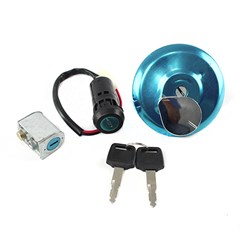 CHAVE IGNI FAN125 2009/13 (KIT) DANIXX