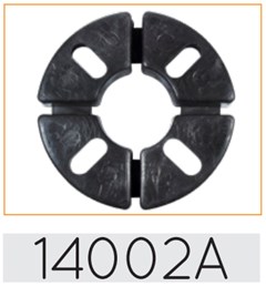 BORRACHA COROA TITAN 150 ACOPLADA DORF