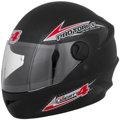 CAPACETE NEW LIBERTY FOUR 58 PRETO FOSCO