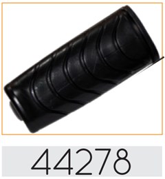 BORRACHA PEDAL DIANT BIZ125 11/POP110 PR