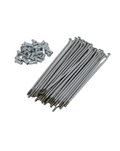 RAIO TRAS NXR125/150 DDL 4,0MM CROM(JG36