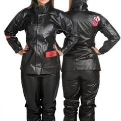 CAPACETE CHUVA ALBA FEMININA PRETO (G)