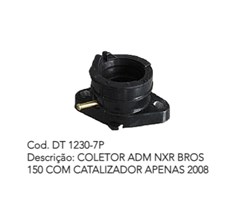COLETOR NXR150 BROS C/ CATALIZADO DEMTEC