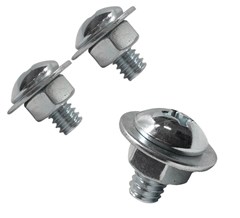 PARAFUSO PLACA C/PORCA C/ARRUELA