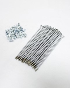 RAIO TRAS NXR160 BROS DDL 4MM CROM DISCO