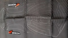 CAPA BANCO PERSONALIZADA 3D HONDA VERMEL