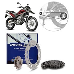 KIT TRANSMISSAO XRE300 RIFFEL 1045
