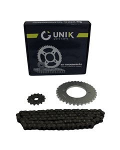 KIT TRANSMISSAO BIZ125 UNIK 1045