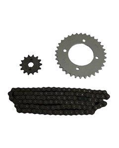KIT TRANSMISSAO BIZ125 UNIK 1045