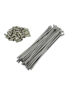 RAIO TRAS DT180/XTZ125 BACE INOX(JG)