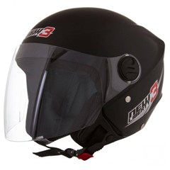 CAPACETE NEW LIBERTY THREE 56 PRETO