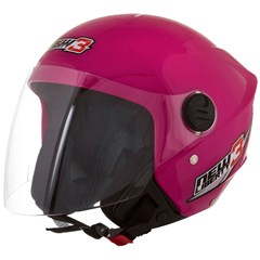 CAPACETE NEW LIBERTY THREE 58 ROSA