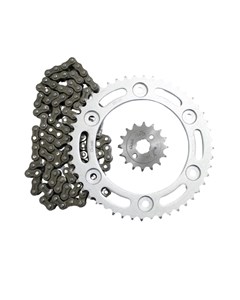 KIT TRANSMISSAO NXR160/XRE190 UNIK 1045