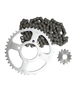 KIT TRANSMISSAO YES/INTRU125 UNIK 1045