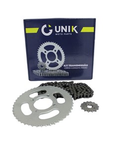 KIT TRANSMISSAO XTZ125 UNIK 1045