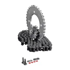 KIT TRANSMISSAO BIZ125 UNIK 1045 C/RETEN