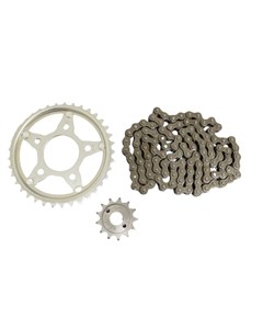 KIT TRANSMISSAO TIT150 UNIK 1045 C/RETEN