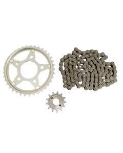 KIT TRANSMISSAO NXR150 UNIK 1045 C/RETEN