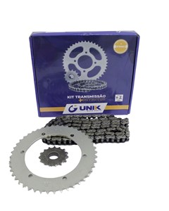 KIT TRANSMISSAO XTZ250 06/08 UNI 428C/RE