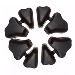 BORRACHA COROA TITAN 150 VEDOX (KIT4PCS)