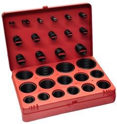 KIT ANEIS ORING METRIC 407PCS DIVERSAS U