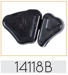 BORRACHA COROA BIZ 125 DORF (KIT4PCS)