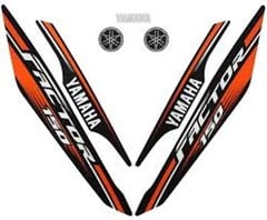 JG FAIXA FACTOR 150 2017 LARANJA