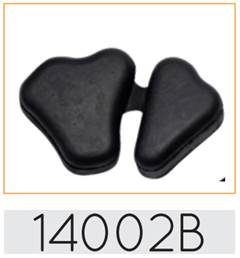 BORRACHA COROA TITAN 150 DORF (KIT4PCS)