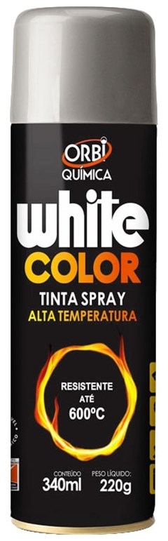 TINTA SPRAY ALUMINIO ALTA TEMPERAT 340ML
