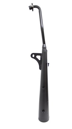 ESCAPAMENTO POP 110 MOD ORIG POLIMET PRETO