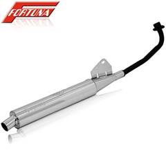 ESCAPAMENTO POP 110 ESPORTIVO PRETO FORTUNA